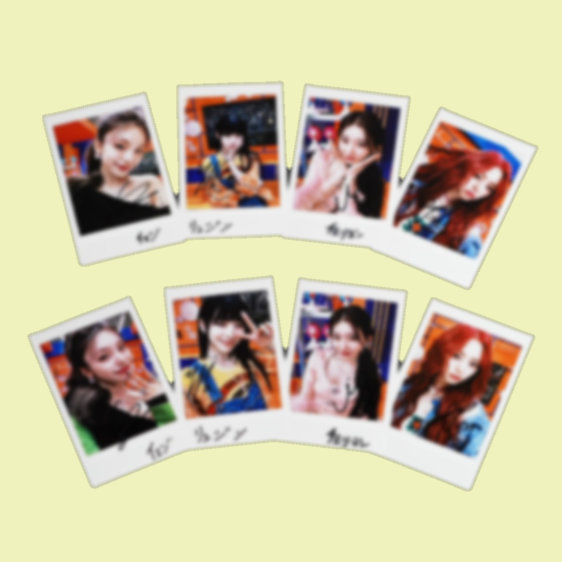 サイン入り ITZY ソロポラロイド